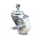 Service Caster 3 Inch Nylon Wheel Swivel 1/2 Inch Threaded Stem Caster with Brake SCC-TS20S314-NYS-TLB-121315 - alternate 1